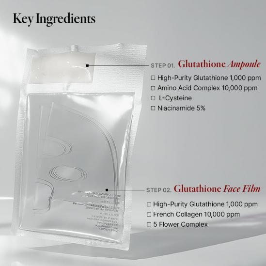  House of B Glutathione Face Film 3pcs box