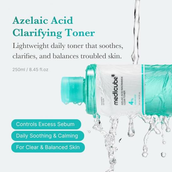 MediCube Azelaic Acid Niacinamide Clear Toner 250ml