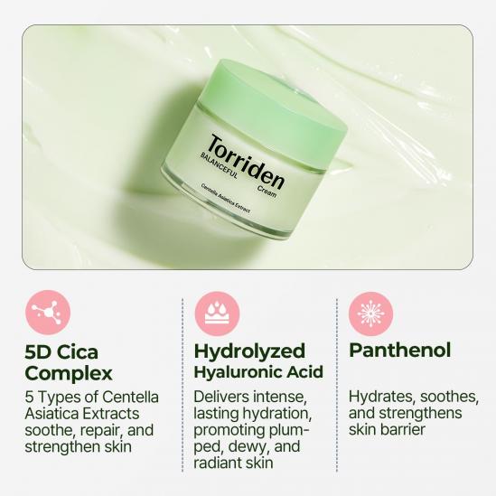  Torriden Balanceful Cica Cream 80ml