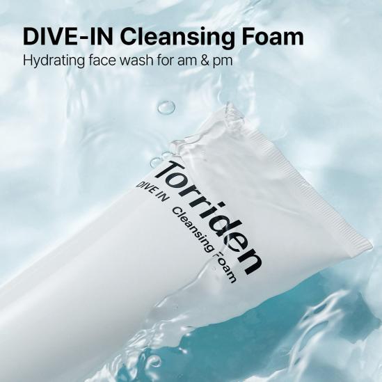 Torriden DIVE-IN Low Molecular Hyaluronic Acid Cleansing Foam 150ml
