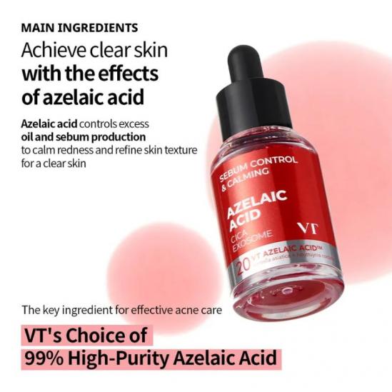 VT Cosmetics Azelaic Acid A1 Calming Ampoule 