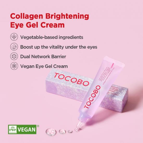  Tocobo - Collagen Brightening Eye Gel Cream - 30ml