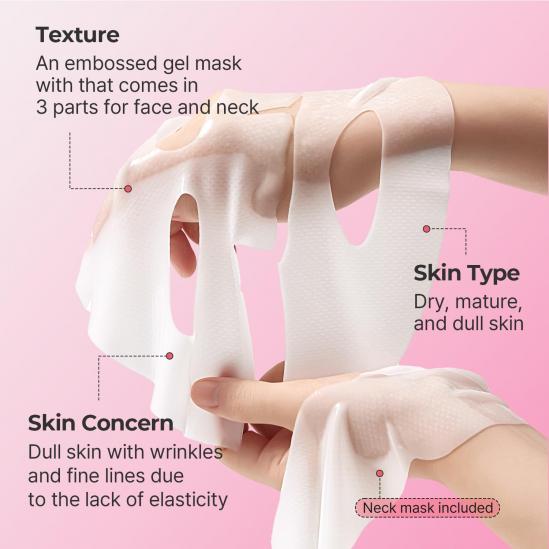 Колагенова гел маска за лице и шия Torriden Cellmazing Firming Gel Mask 1 бр.