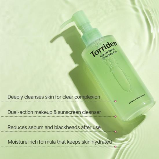  Torriden Balanceful Cica Cleansing Gel 200ml