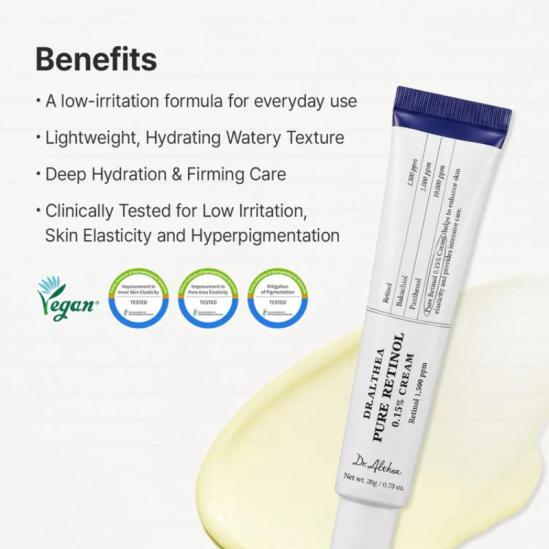  Dr.Althea Pure Retinol 0.15% Cream 20g