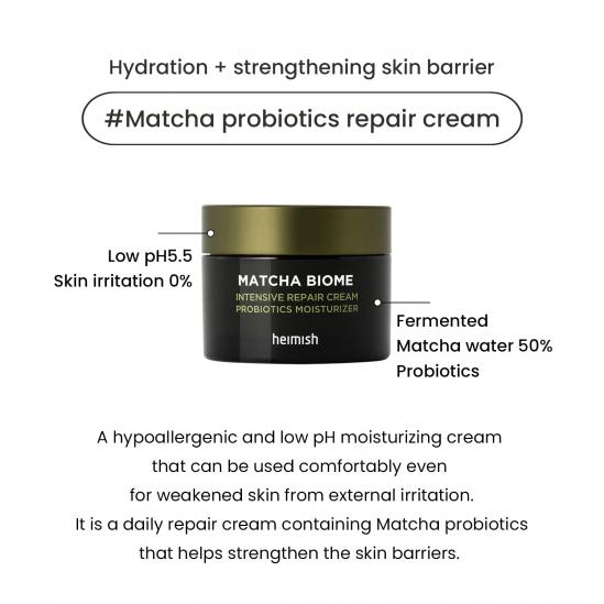 Heimish Matcha Biome Intensive Repair Cream 50 ml
