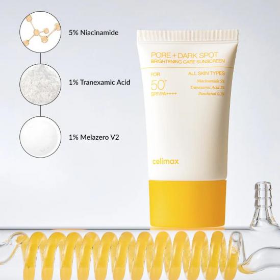 Celimax Pore+Dark Spot Brightening Care Sunscreen SPF50+ PA++++