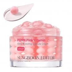 Sungboon Editor PDRN Pink Vitamin Glow Boosting Capsule Cream 50ml