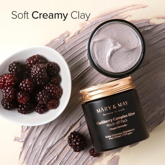 Mary&May Blackberry Complex Glow Washoff Pack 125g