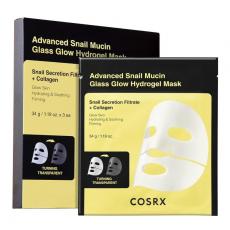 COSRX Advanced Snail Mucin Glass Glow Hydrogel Mask 34gx3pcs
