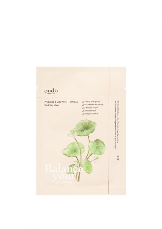  Ondo Beauty 36.5 Probiotics & Cica Water Soothing Mask