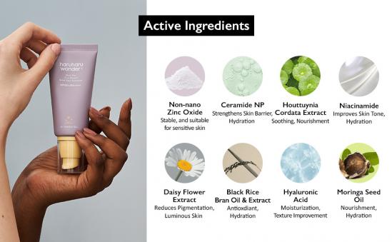  haruharu wonder Black Rice Pure Mineral Relief Daily Sunscreen