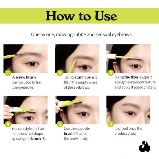 Unleashia Shaper Pomade Eyebrow Fixer N°1 Clear