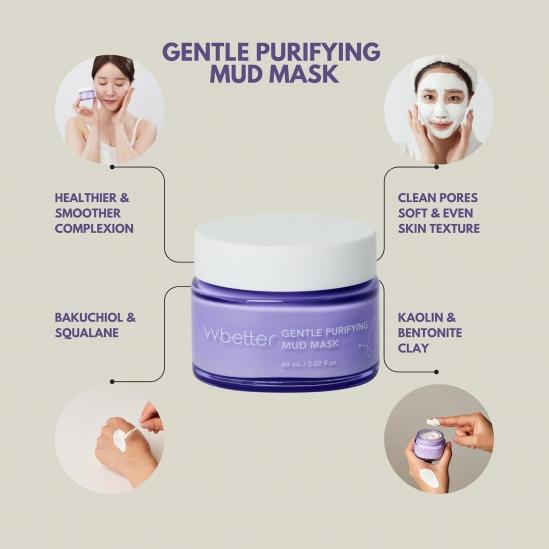 VVBetter Gentle Purifying Mud Mask 60ml 